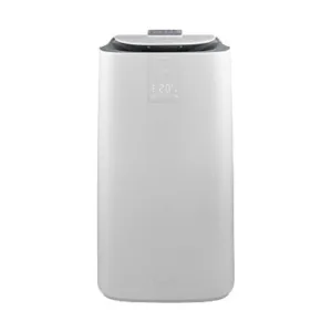 DELONGHI AP130I GENTLEJET Inverter – starke & leise Kühlung für große Räume, 3-in1: Kühlung, Entfeuchtung, Ventilation, mobiles Klimagerät Weiß/Grau (Max. Raumgröße: 45 m², EEK: A+)