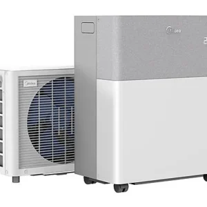 MIDEA PortaSplit Klimaanlage Weiß / Grau (Max. Raumgröße: 42 m², EEK: A++)