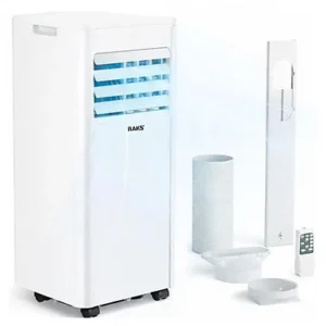 JUNG RAKS PRO AIR 9 9000BTU mobiles Klimagerät Weiß (Max. Raumgröße: 20 m², EEK: A)